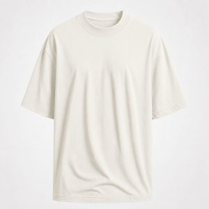 Camiseta Oversized Off White 100% Algodão 30.1